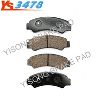 Motorcycle Brake Pads Chunfeng ATV 500 800 1,000 Z/C/U-Force Front Disc Brake Pads