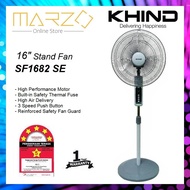 KHIND 16" Stand Fan SF1682SE Kipas Berdiri Kipas Angin 16 inch