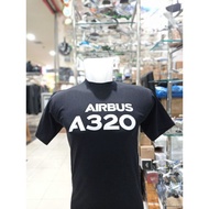 T-Shirt Kaos Baju AIRBUS A330, A320, A320Neo, A330Neo