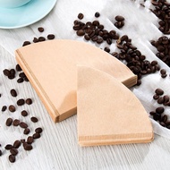 กระดาษกรองดริป แผ่นกรองกาแฟสด กระดาษกรองกาแฟ ถ้วยกรองกาแฟ Drip coffee paper filter ขนาด1-2 ถ้วย และ 2-4ถ้วย 100แผ่น/แพ็ค อุปกรณ์ทำกาแฟ Aliz selection