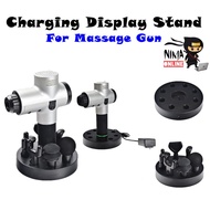 Pangkalan Pengecasan Mesin Urut Massage Gun Charging Base Display Stand Holder massage gun charging 