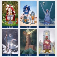 12*7cm Llewellyn's Classic Tarot In Chinese Edition 78 Pcs Cards Rider Waite System Classic Symbolis
