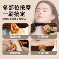 [Next Day Reach] 29-Tooth Brass Meridian Brush Whole Body Massage Long-Handle Scraping Gallbladder C
