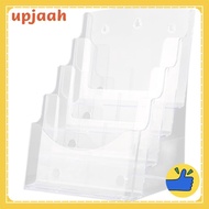 A5 Acrylic Brochure Display Stand Rack Flyer Holder Magazine Organizer upjaah.my