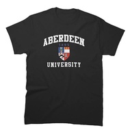 Kaos T-Shirt University of Aberdeen Scotland Cotton Combad short sleeve short sleeve Shirt