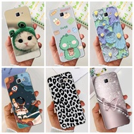 For Samsung Galaxy J7 Prime On7 (2016) SM-G610Y G610F Cute Cat Dinosaur Pattern Phone Casing J7Prime