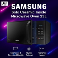 SAMSUNG 23L Solo Microwave Oven Ceramic Inside MS23K3513AK | 23L Microwave Oven