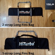 HiTurbo Freediving Long Fins Bag Padded Swim Fins Storage Bag