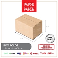 Cardboard Box 15X10X10 POLOS - New -