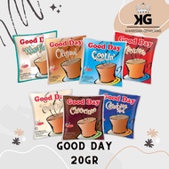 Gooday Coffee -GOOD DAY 20gr (1Pcs) Gooday Children's Drink/Sachet Mocca Chocolate Mint Vanilla Carrebian Flavor