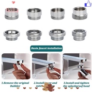 FKILLA Faucet Adapter Set, 18/20/22/24mm To 22mm With Washer Water Filter Adapter, Useful Metal Fauc