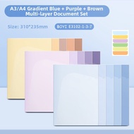 Good | Waterproof Transparent L-Shaped File Folders