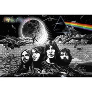 โปสเตอร์ รูปภาพ Pink Floyd พิงก์ฟลอยด์ วงดนตรี โปสเตอร์ติดผนัง โปสเตอร์สวยๆ ภาพติดผนัง poster