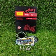 API RACING UNIVERSAL UFO INTAKE PIPE 24MM