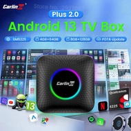 [พร้อมส่งจากไทย 🇹🇭] [ประกัน 1 ปีเต็ม] Carlinkit T Box Plus 2.0 4+64G Android 13 (🔥รุ่นใหม่ล่าสุด🔥)