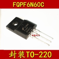 3PCS Brand New 6N60C FQP6N60 FQPF6N60C TO-220 MOS Field Effect Tube