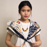 Seika Silk Scarf - 90x90 Silk Collection Scarf