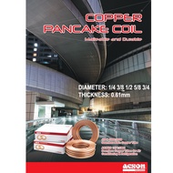 🔧0.61mm Air Cond Copper Pipe Tube