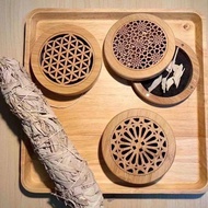 |SG| White Sage Smudging Kit/Sage Incense Wooden Box