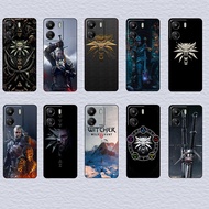 for Xiaomi Redmi Note 8T 9 Pro Max 9S 9T 10 10S Witcher game Soft black TPU phone case