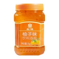柚子茶醬1KG【冷飲熱飲都好喝】  熱飲蜂蜜柚子茶醬果醬商用奶茶店專用原料濃縮果汁草莓芒果百香果
