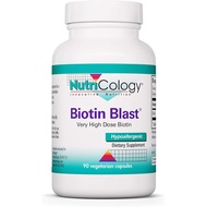 Nutricology HiBiotin Supplement - Extra Strength Biotin Pills, 100,000mcg Biotin, High Dose Biotin, 