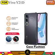 Case Vivo Y21D Y31 Y31 Pro Softcase Shockproof Transparan Casing