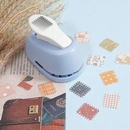 1pc Square Hole Punch, Rectangular Stamp Punch, Paper Punch, Rectangular Lever Craft Punch, Suitable