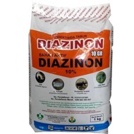 Diazinon 10gr 1kg Insektisida Obat Pembasmi Hama Tanaman Ulat Tanah