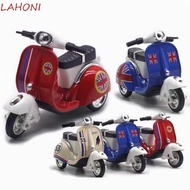 CURTES Motorcycle Model, Miniature Inertia Mini Motorcycle, Portable Pull-back Vehicle Toy Diecast S