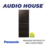 PANASONIC NR-F603GT-TS 488L 6 DOOR FRIDGE ***1 YEAR WARRANTY BY PANASONIC***