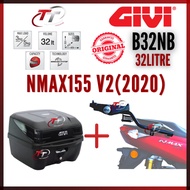NMAX 155 V2 (2020) NMAX155 AEROX GIVI SRV SPECIAL HEAVY DUTY MONORACK MONORACK J KOTAK TAPAK B32N E250N B33NM