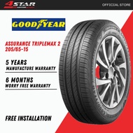 Goodyear Tyre Assurance TripleMax 2 205/65-15 [Installation Provided]