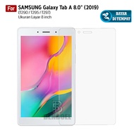 Kong Tempered Glass Tablet Samsung Galaxy Tab A 8.0" (2019) T290 T295 | Anti Gores Premium 9H Curved Edge Screen Protector