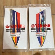 Yamaha jupiter Z 2005 silver outer wing sticker Striping biru Original YGP 5TP-F8368-G0 5TP-F831Y-G0