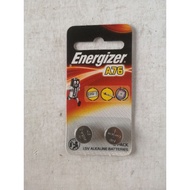 Energizer A76 LR44 (1 Card 2pcs) Button Cell 1.5V Alkaline Battery Batteries