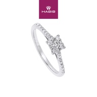 HABIB Diamond Ring in 375YG/9K White Gold 264890922(WG)