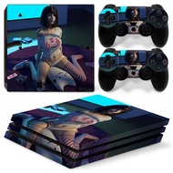 （Skin Sticker）GIRLS DIVA PS4 PRO Skin Sticker Decal Cover for ps4 pro Console and 2 Controllers PS4 pro skin Vinyl（Skin Sticker）