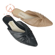 Lady Jelly Shoes Ad1 Women Rubber Slip-On Fashion Soft / Kasut Perempuan Tutup Separuh Sarung Getah 