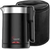 La Gourmet 0.6L Healthy Seamless Electric Travel Kettle (Black)