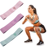 Exercise Resistance Bands for Women Men, Home Gym Workout Elastic Loop Bands, Yoga Starter Set of St