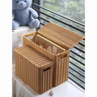 Gap Corner Basket Household Storage Box Narrow Side Storage Basket Corner High Style Sofa Magazine S