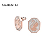 Swarovski Signum Stud Earrings 925 Sterling Silver Stud Earrings Rose Gold ต่างหูสวารอฟสกี้ Signum ต