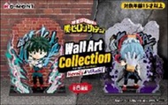 預訂12月 Re-ment (原盒:6pcs)我的英雄學院藝術牆收藏系列(My Hero Academia Wall Art Collection) Desktop Figure系列盒玩 扭蛋