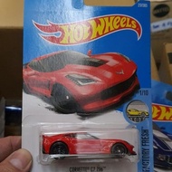Hotwheels Corvette C7 Z06 Red BlueOriginal