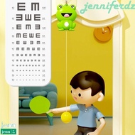 JENNIFERDZ Table Tennis Trainer, Interaction Self-Training Ping Pong Self Training, Parent-Child Toys Hanging Coordination Cartoon Frog Sports Toy Game
