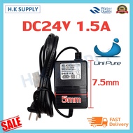 UNIPURE TREATTON อะแดปเตอร์ Adapter AC to DC หม้อแปลง ปั๊ม RO 36V 24V to 1.2A 1.5A 2A 2.7A 3A 3.33A 