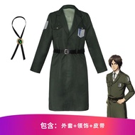 Neko Teacher Attack on Titan COS Costume for Men and Women Season 4 Survey Corps Cosplay Coat Large 