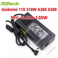 ASRock deskmini 110 310W A300 X300 barebones system power adapter 19V 6.32A