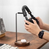 Advanced black walnut solid wood headphone stand Wooden headphone display stand e-sports creative he